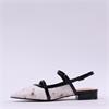Una Healy Watermelon Pointed Mary Jane - Black White